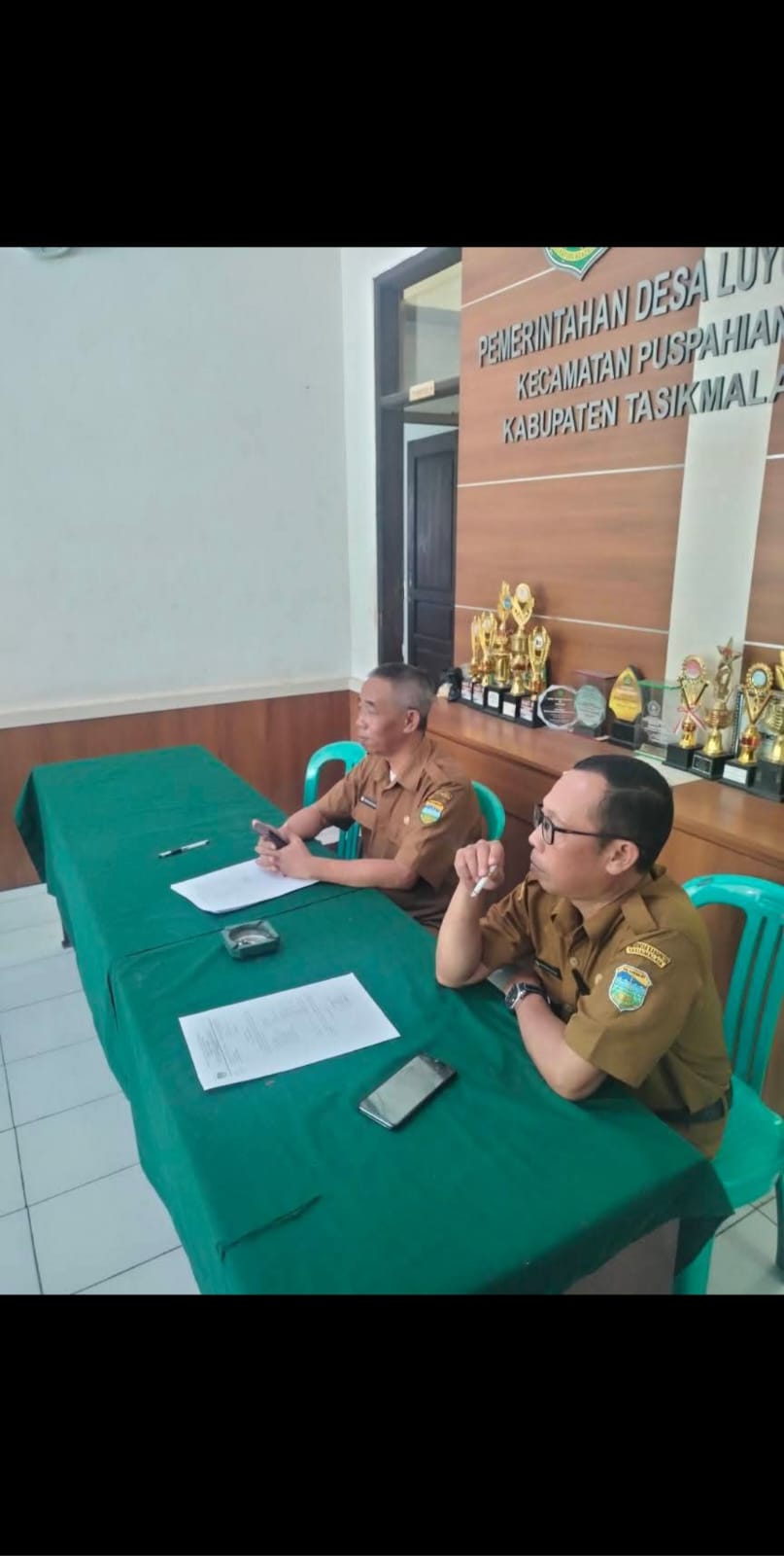Rapat Rutin Minggonan Pemdes Luyubakti